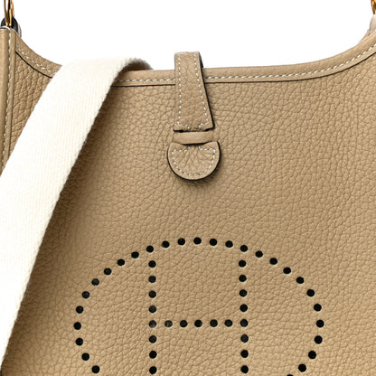 Hermes Taurillon Clemence Amazone Evelyne TPM Trench Craie 6 of 10