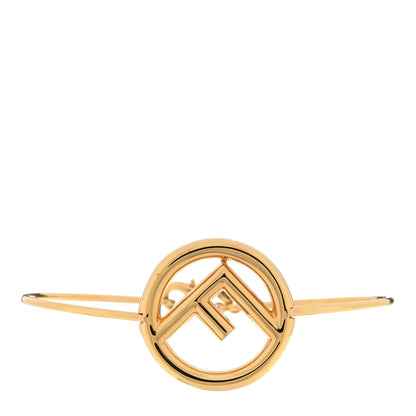 Fendi F Is Fendi Metal Bracelet L Gold 1 of 5