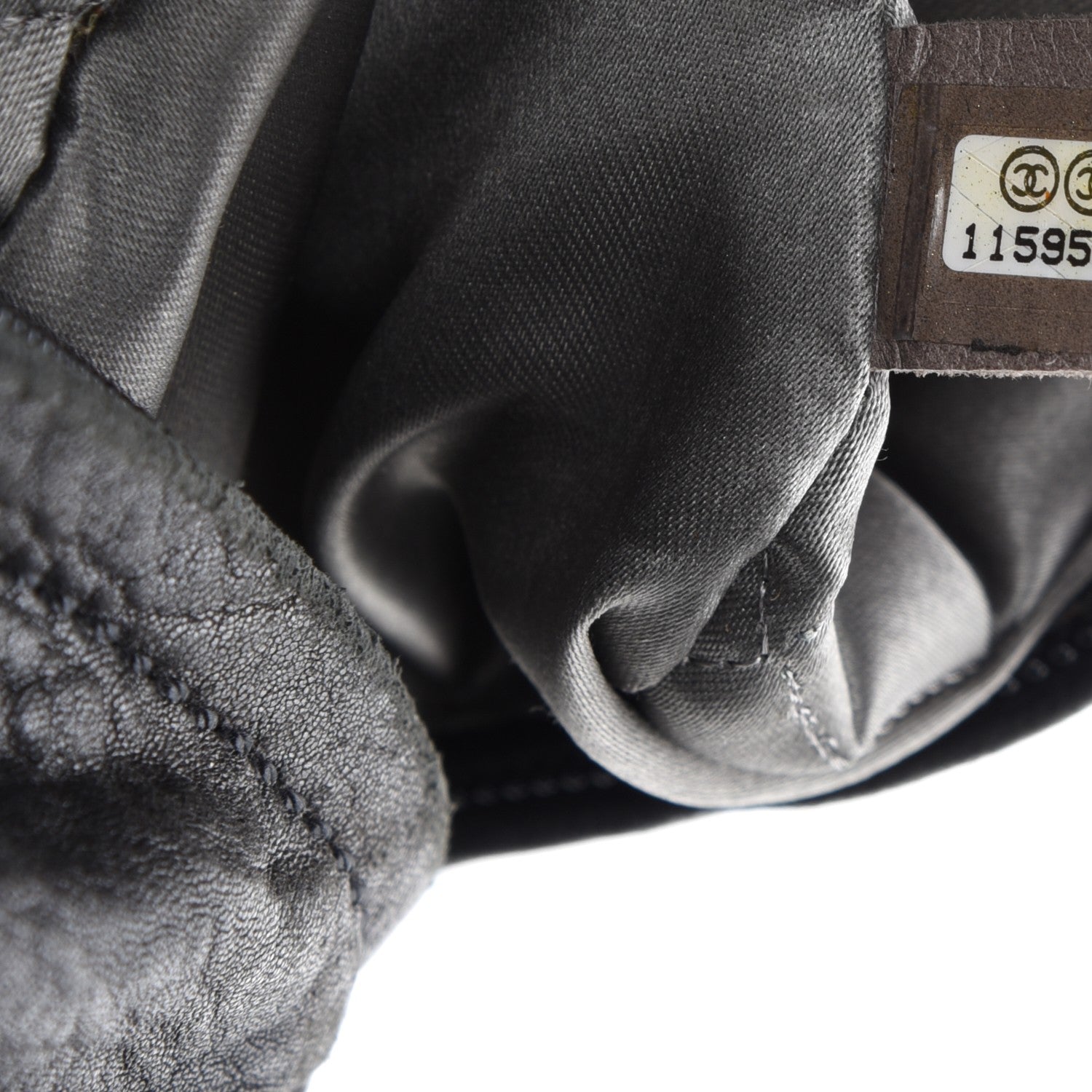 Chanel Distressed Lambskin Le Marais Bowler Black 7 of 13