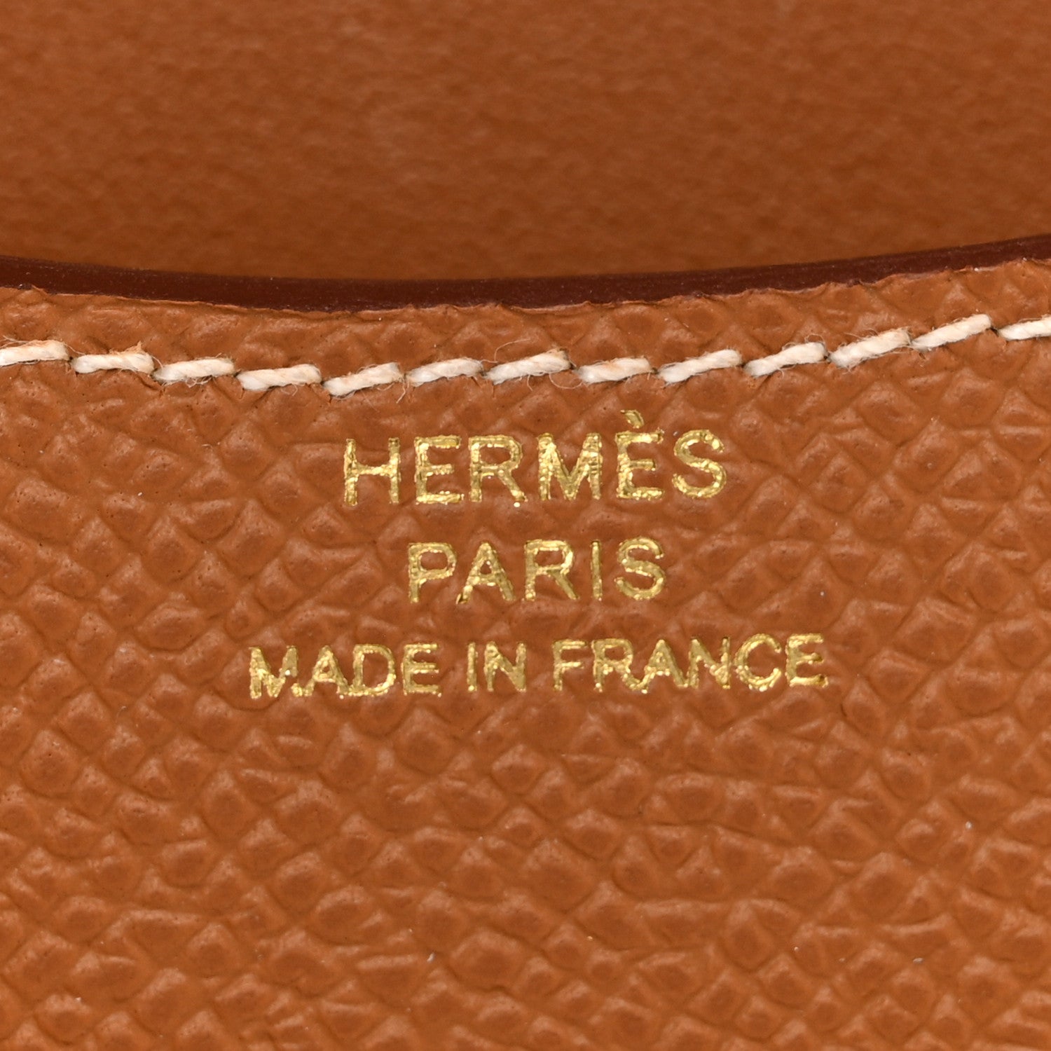 Hermes Epsom Constance Slim Wallet Gold 7 of 11