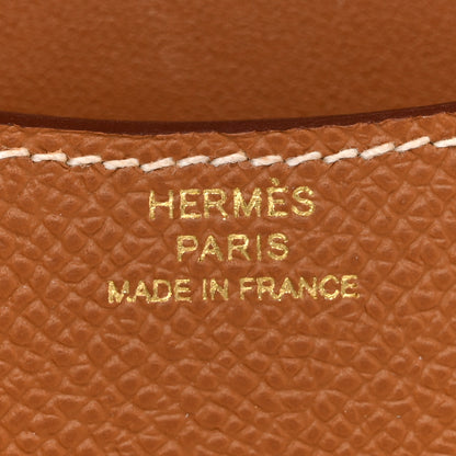 Hermes Epsom Constance Slim Wallet Gold 7 of 11