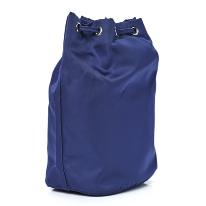 Prada Tessuto Nylon Vela Drawstring Pouch Bluette 2 of 10