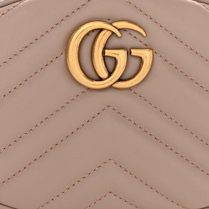 Gucci Calfskin Matelasse GG Marmont Belt Bag 75 30 Porcelain Rose 9 of 12