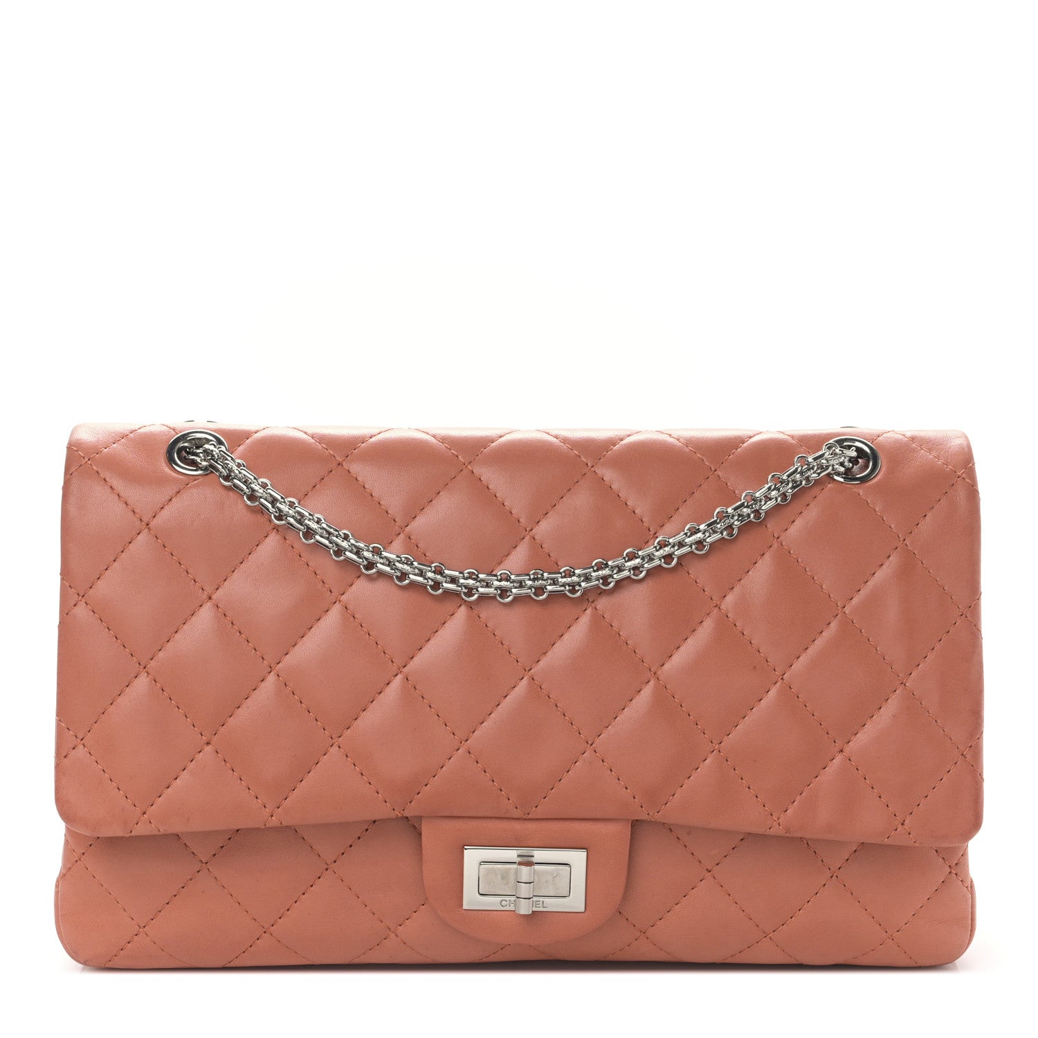 Chanel Lambskin Quilted 2.55 Reissue 226 Flap Dark Beige 1 of 9