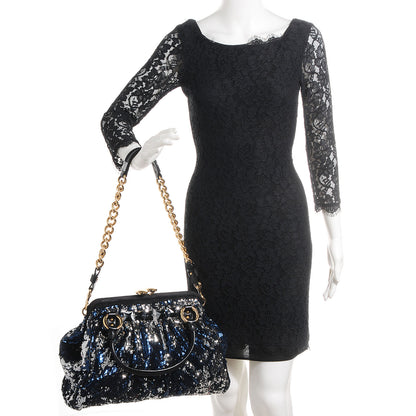 Marc Jacobs Sequined New York Rocker Stam Blue 2 of 7