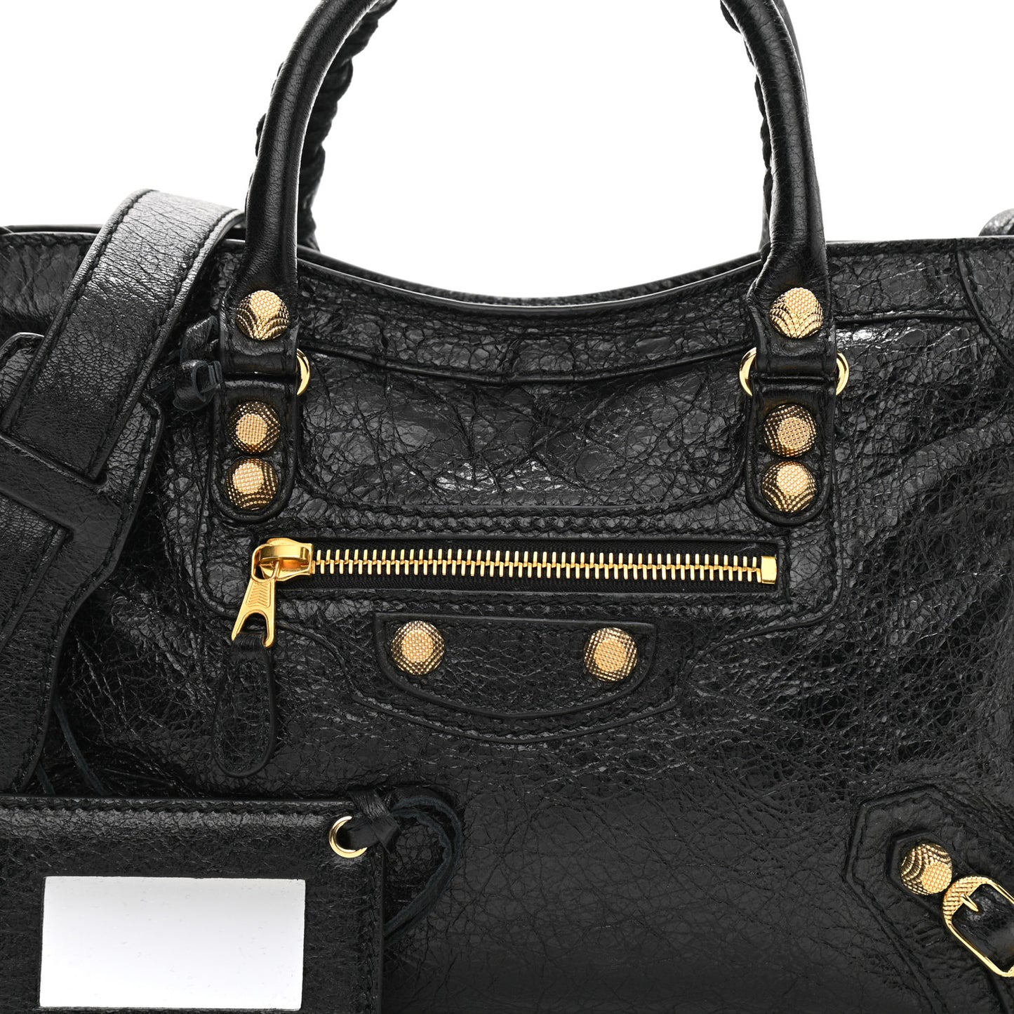 Agneau Giant 12 Gold Hardware S City Black
