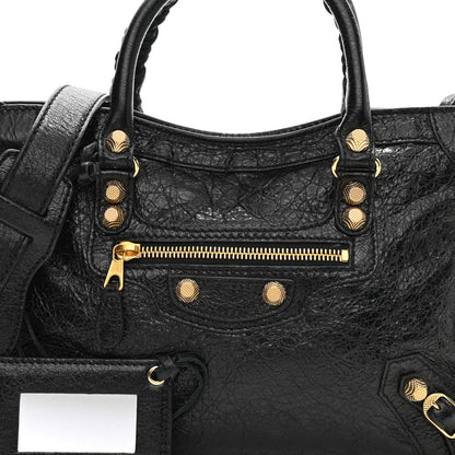Balenciaga Agneau Giant 12 Gold Hardware S City Black 7 of 9