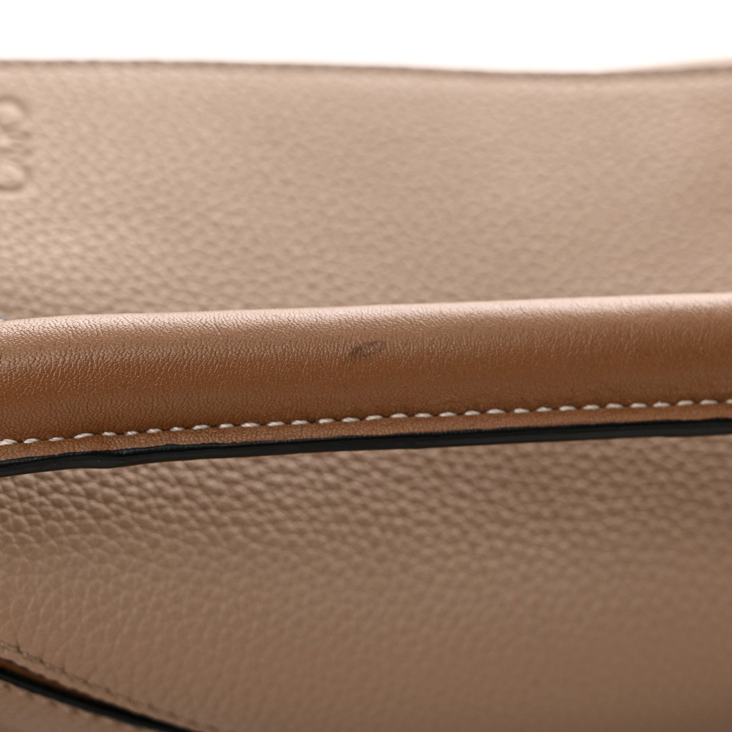 Loewe Grained Calfskin Small Puzzle Bag Sand Mink 10 of 11