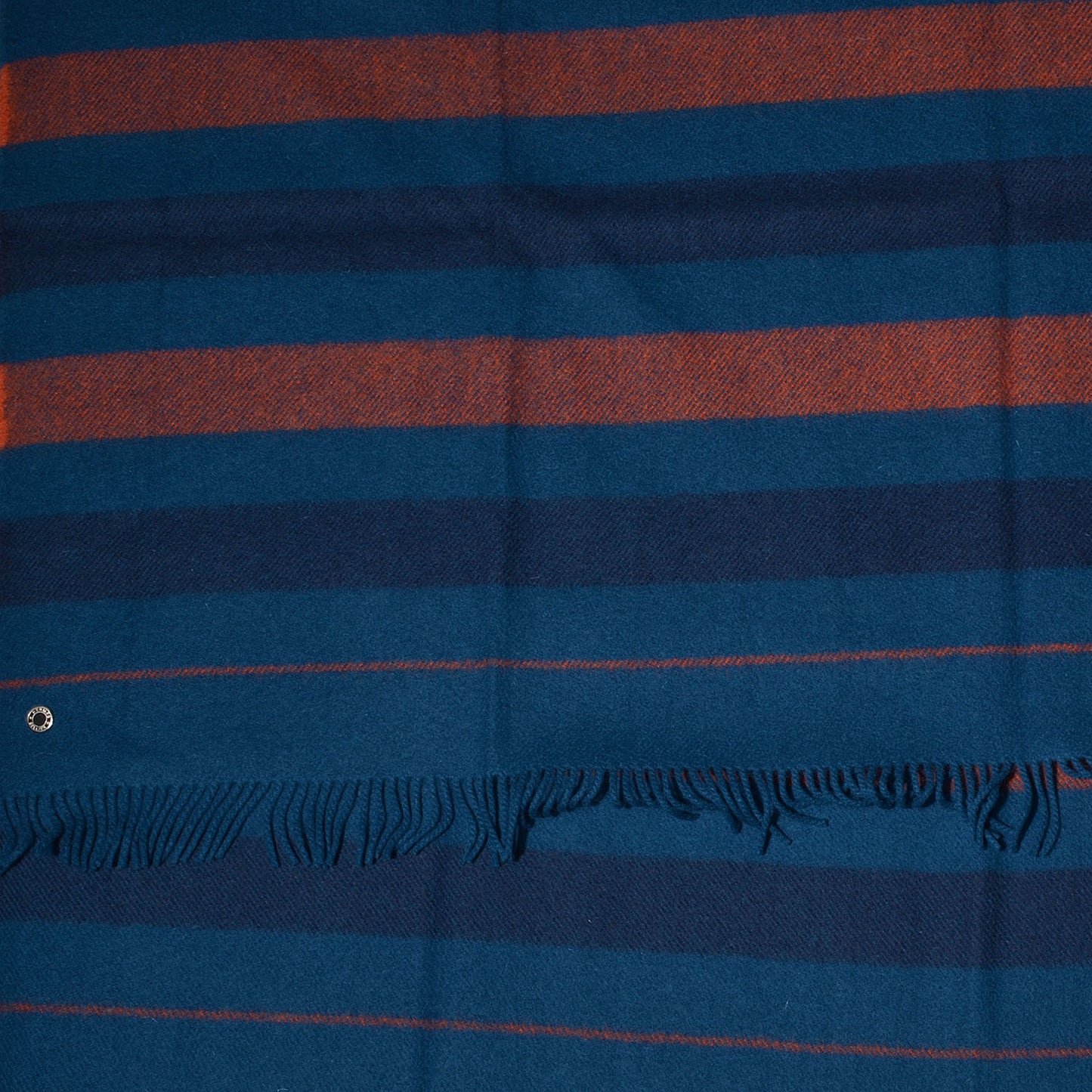Wool Rocabar Blanket Bleu De Prusse