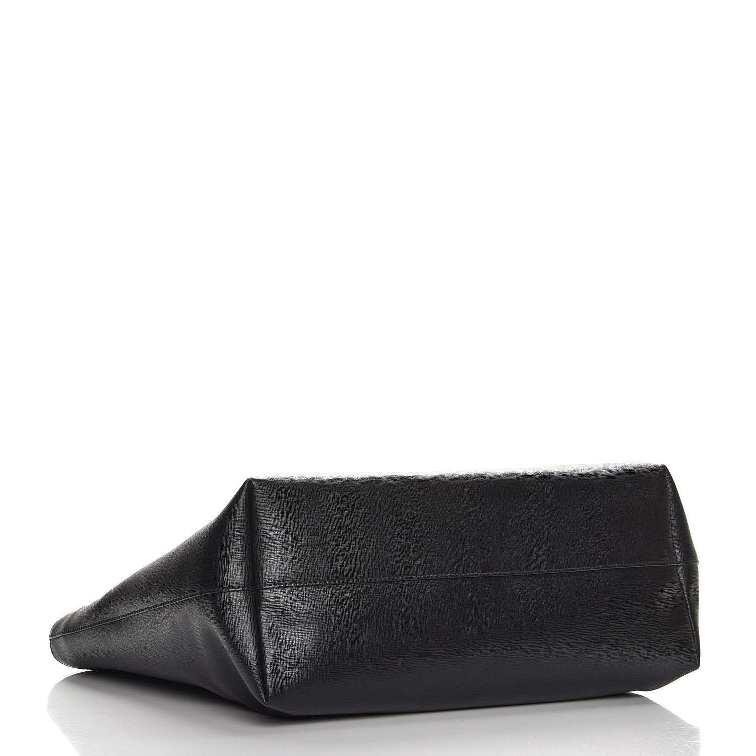 Fendi Vitello Elite Cuoio Monster Buggies Medium Roll Tote Black Multicolor Blue Cobalto 4 of 14