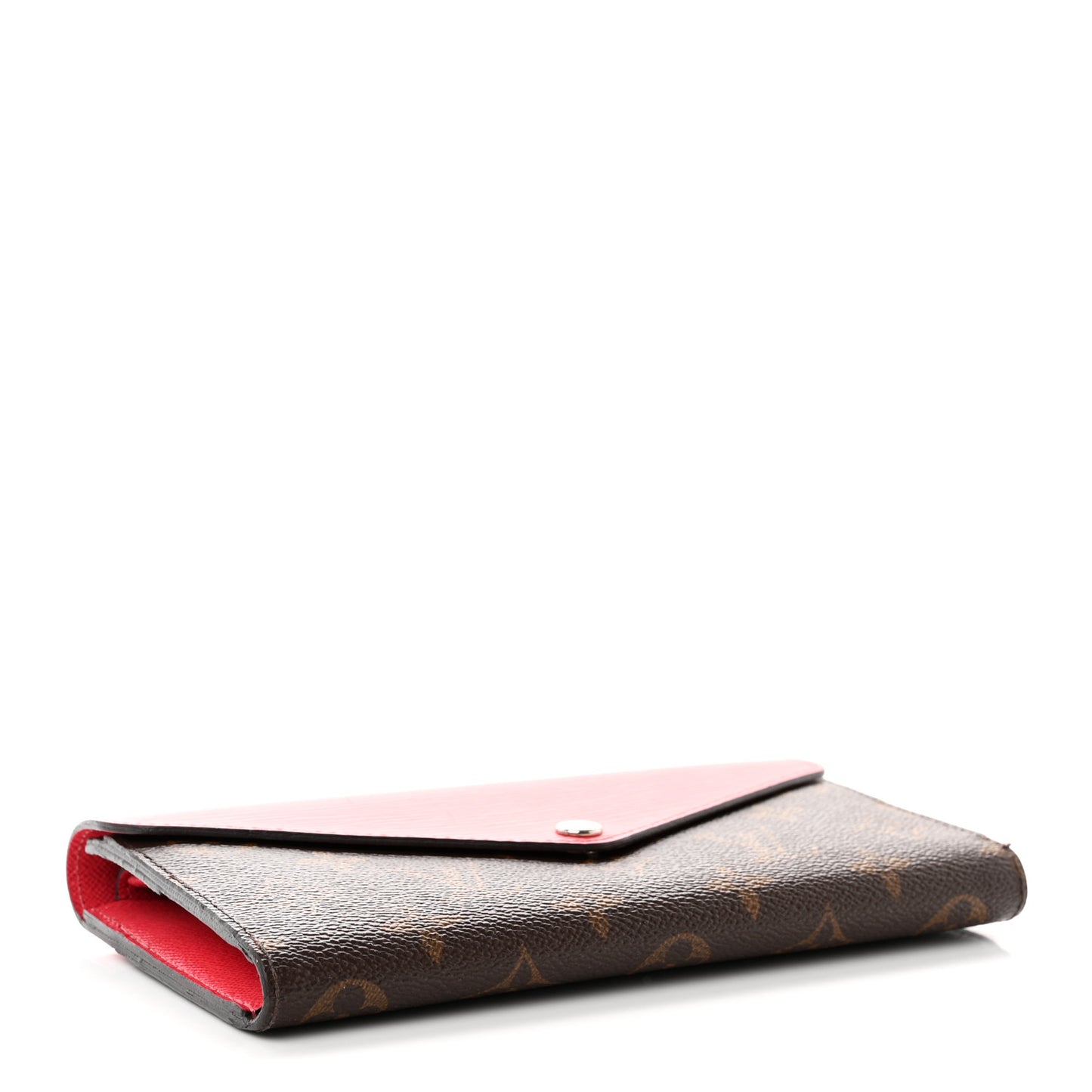Monogram Epi Marie-Lou Long Wallet Coquelicot