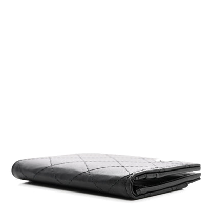 Chanel Grained Calfskin Quilted Card Holder Wallet So Black 4 of 8