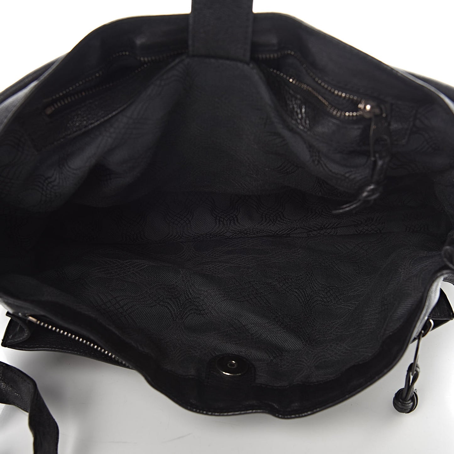 Lambskin PS1 Large Satchel Black