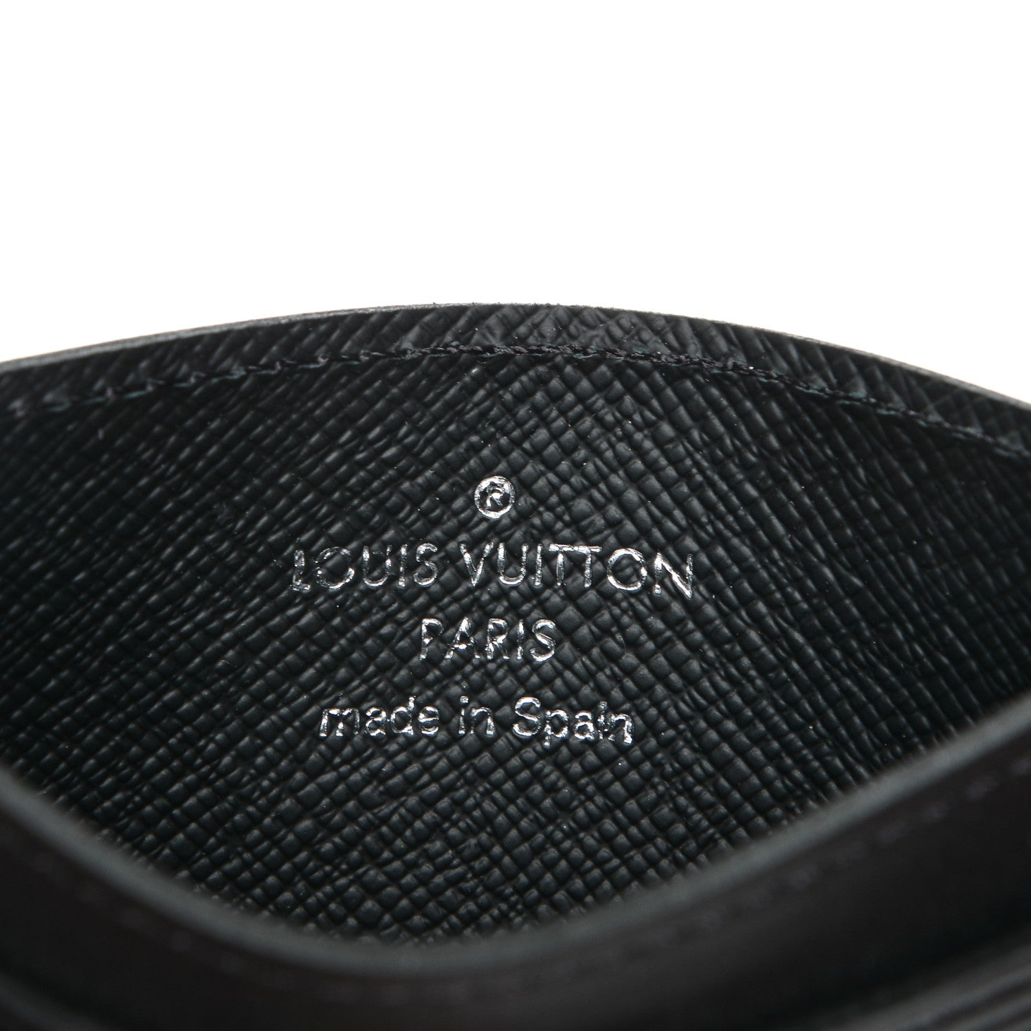Louis Vuitton X SUPREME Epi Card Holder Black 6 of 7