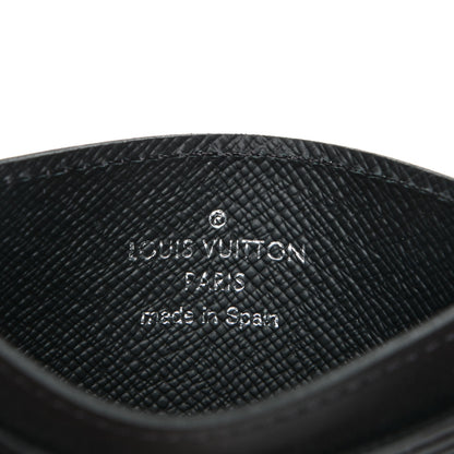 Louis Vuitton X SUPREME Epi Card Holder Black 6 of 7