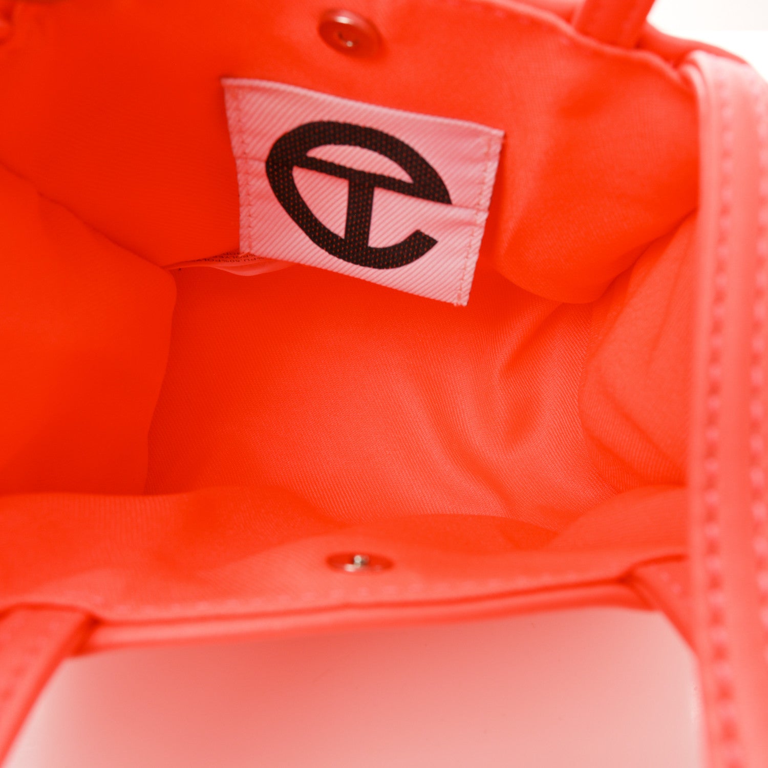 Telfar Vegan Leather Small Shopping Bag Hazard 5 of 10