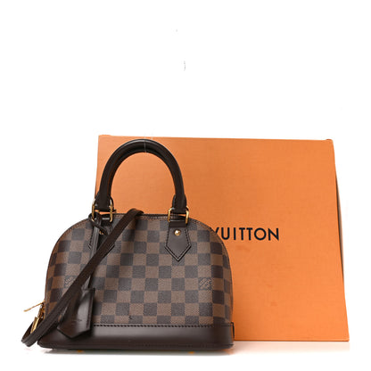 Louis Vuitton Damier Ebene Alma BB 9 of 9