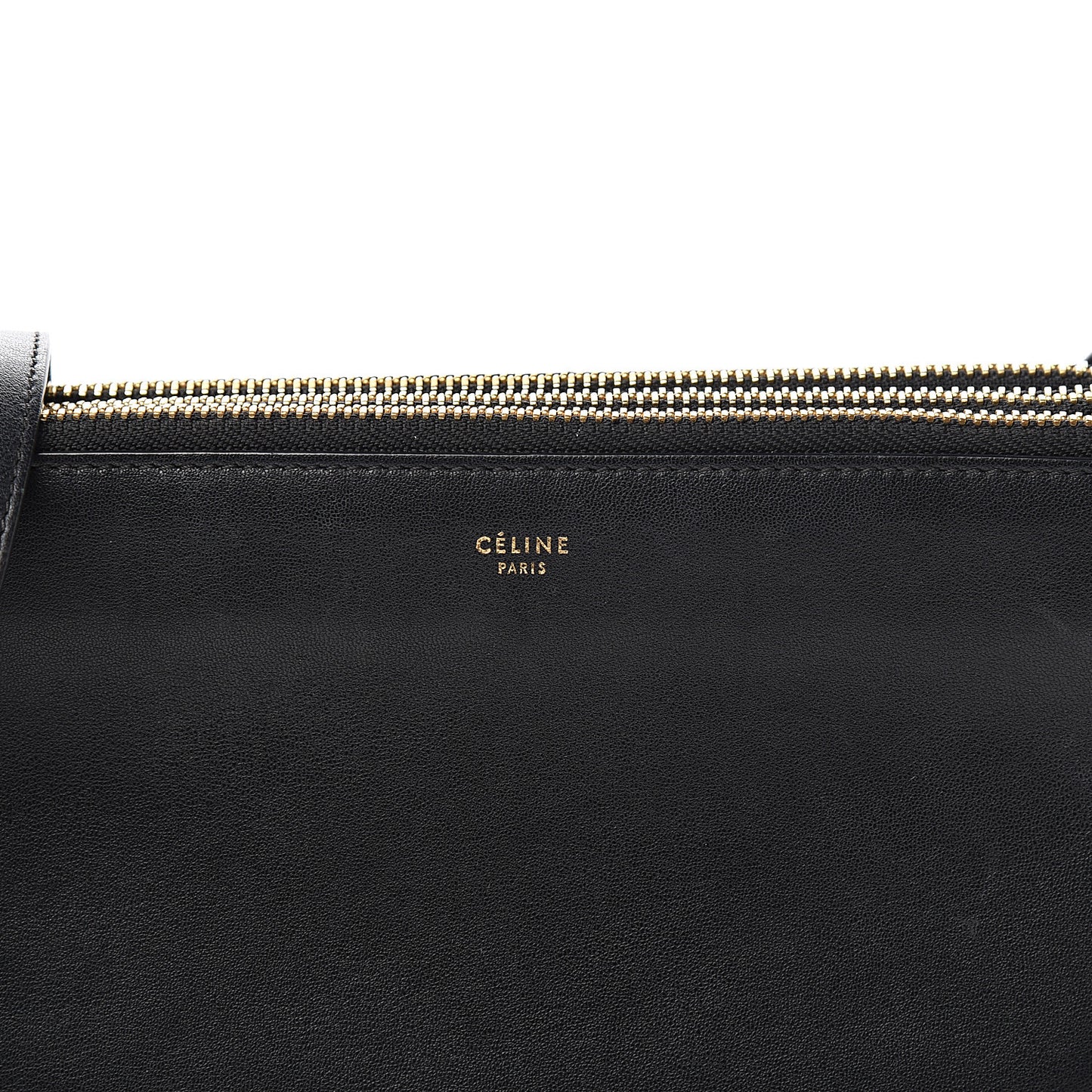 Lambskin Small Trio Crossbody Bag Black