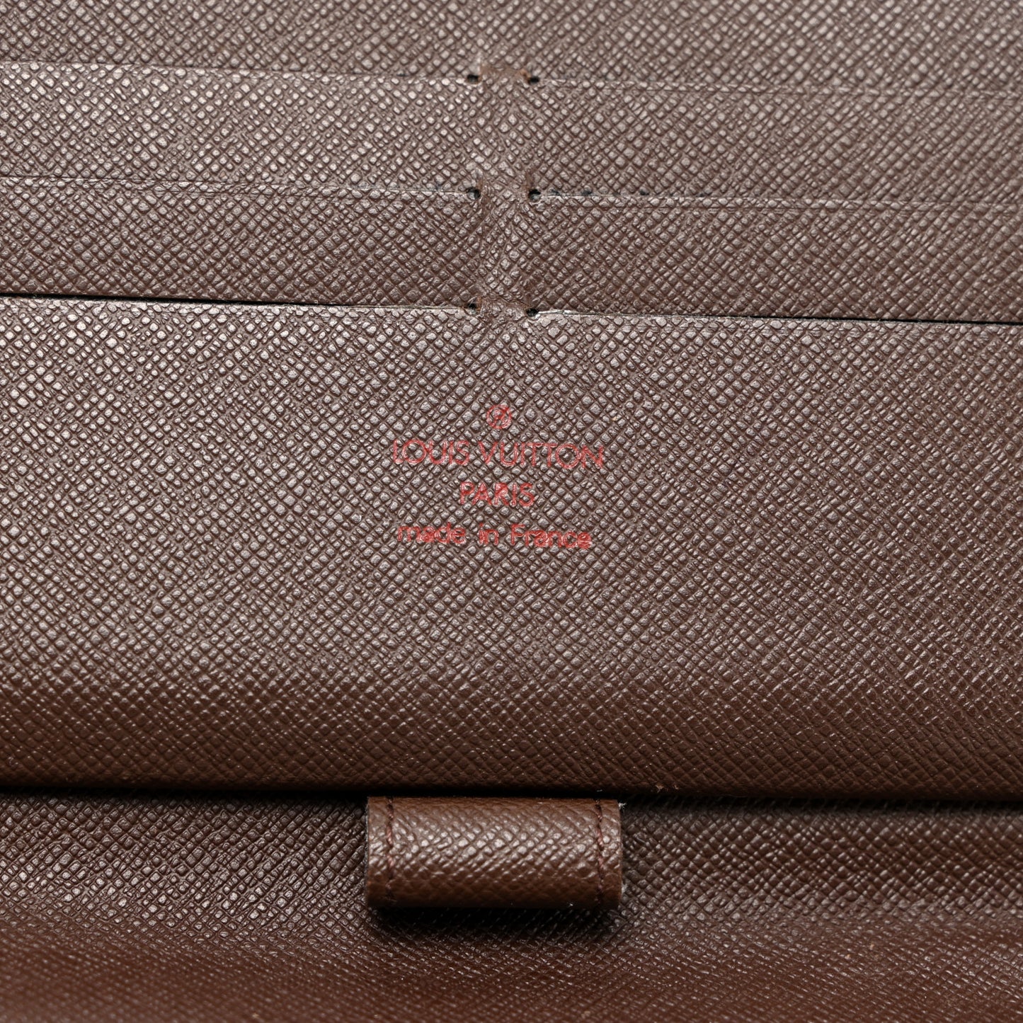 Damier Ebene Zippy Organizer Wallet