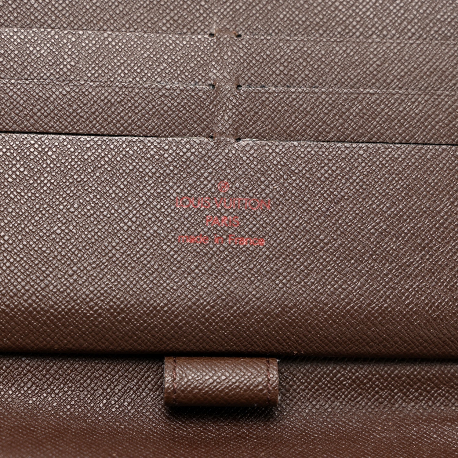 Louis Vuitton Damier Ebene Zippy Organizer Wallet 6 of 10