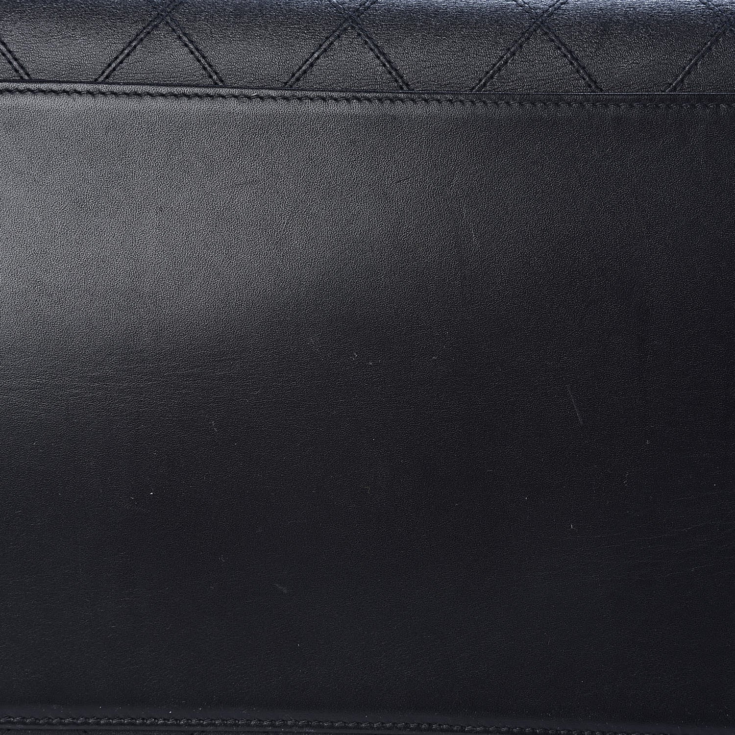 Chanel Calfskin Stitched XL Weekender Black 14 of 14