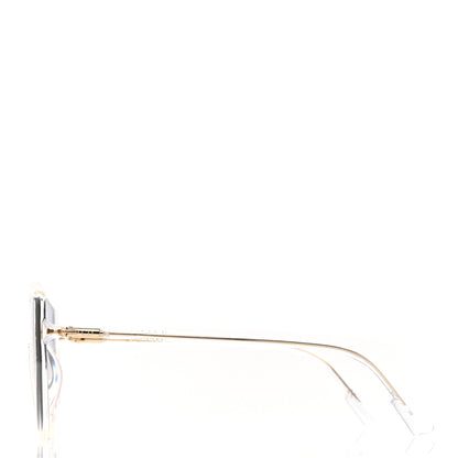 Christian Dior Sostellaire 4 Cat Eye Sunglasses Gold 3 of 7