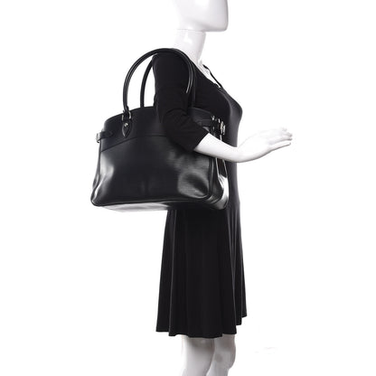 Louis Vuitton Epi Passy GM Black 2 of 10