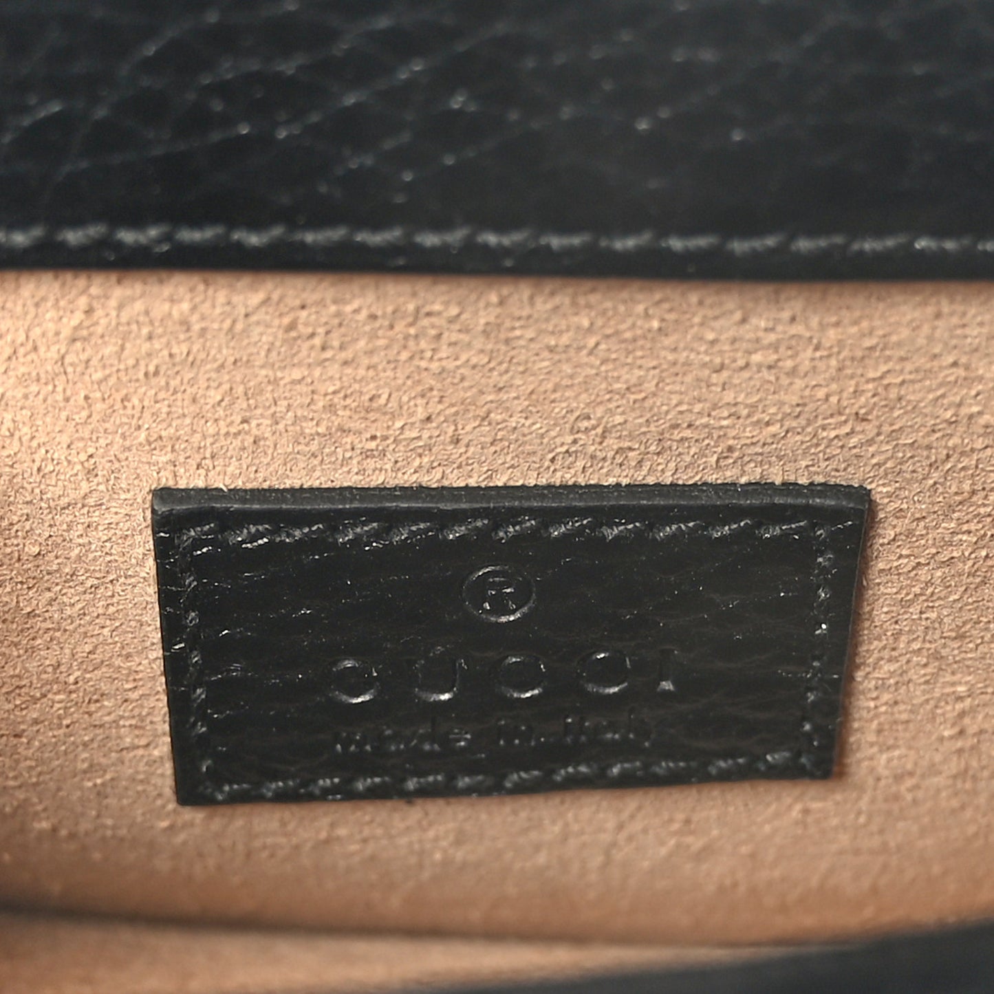 Calfskin Super Mini Dionysus Shoulder Bag Black