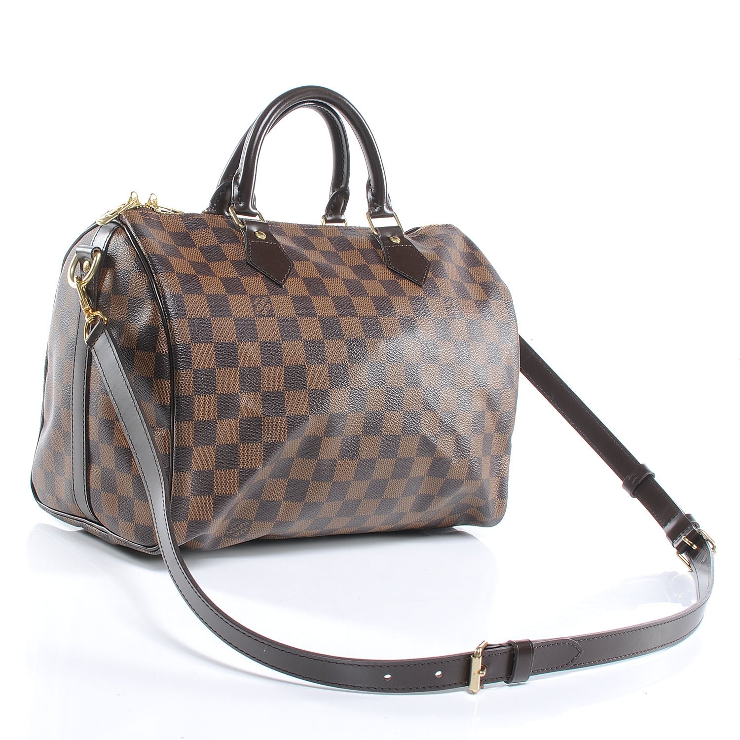 Louis Vuitton Damier Ebene Speedy Bandouliere 30 3 of 8
