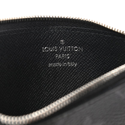 Louis Vuitton Monogram Eclipse Taiga Coin Card Holder 7 of 10
