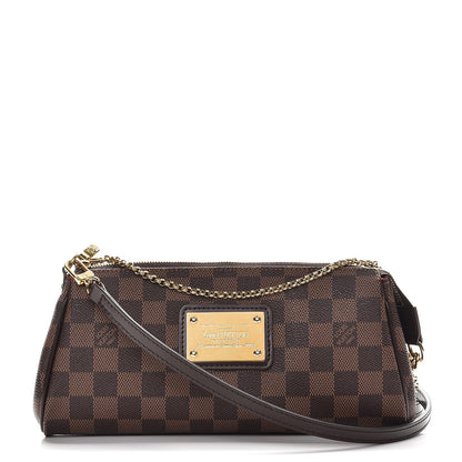 Louis Vuitton Damier Ebene Eva Clutch 1 of 7