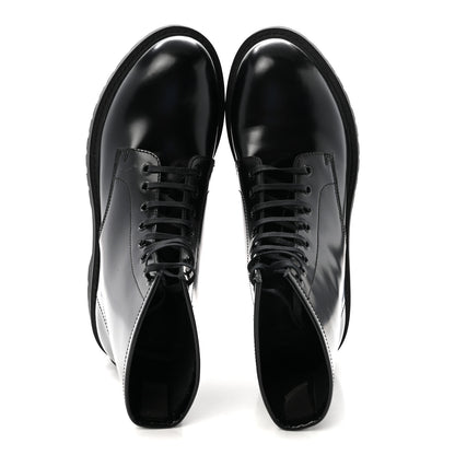 Saint Laurent Ketta Liverpool Mens Combat Boots 43 Black 2 of 10