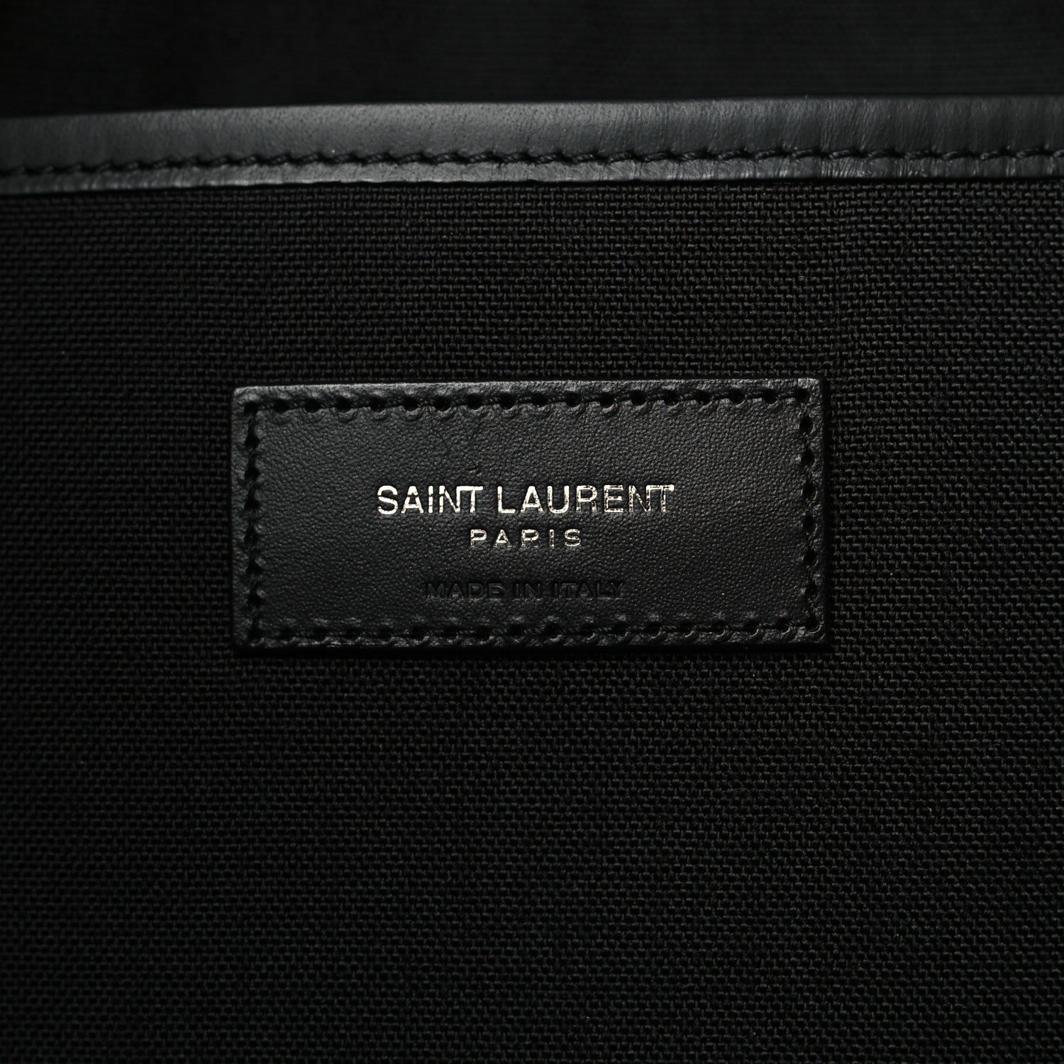 Saint Laurent Nylon City Palm Tree Sunset Print Backpack Blue Multicolor 6 of 10