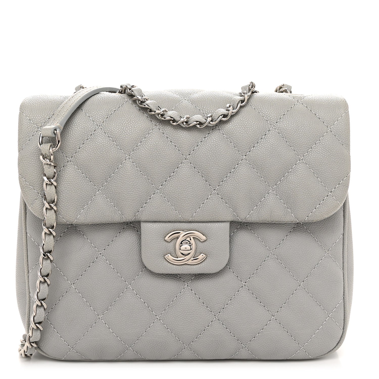 Chanel Caviar Quilted Medium Urban Companion Flap Grey 1 of 11