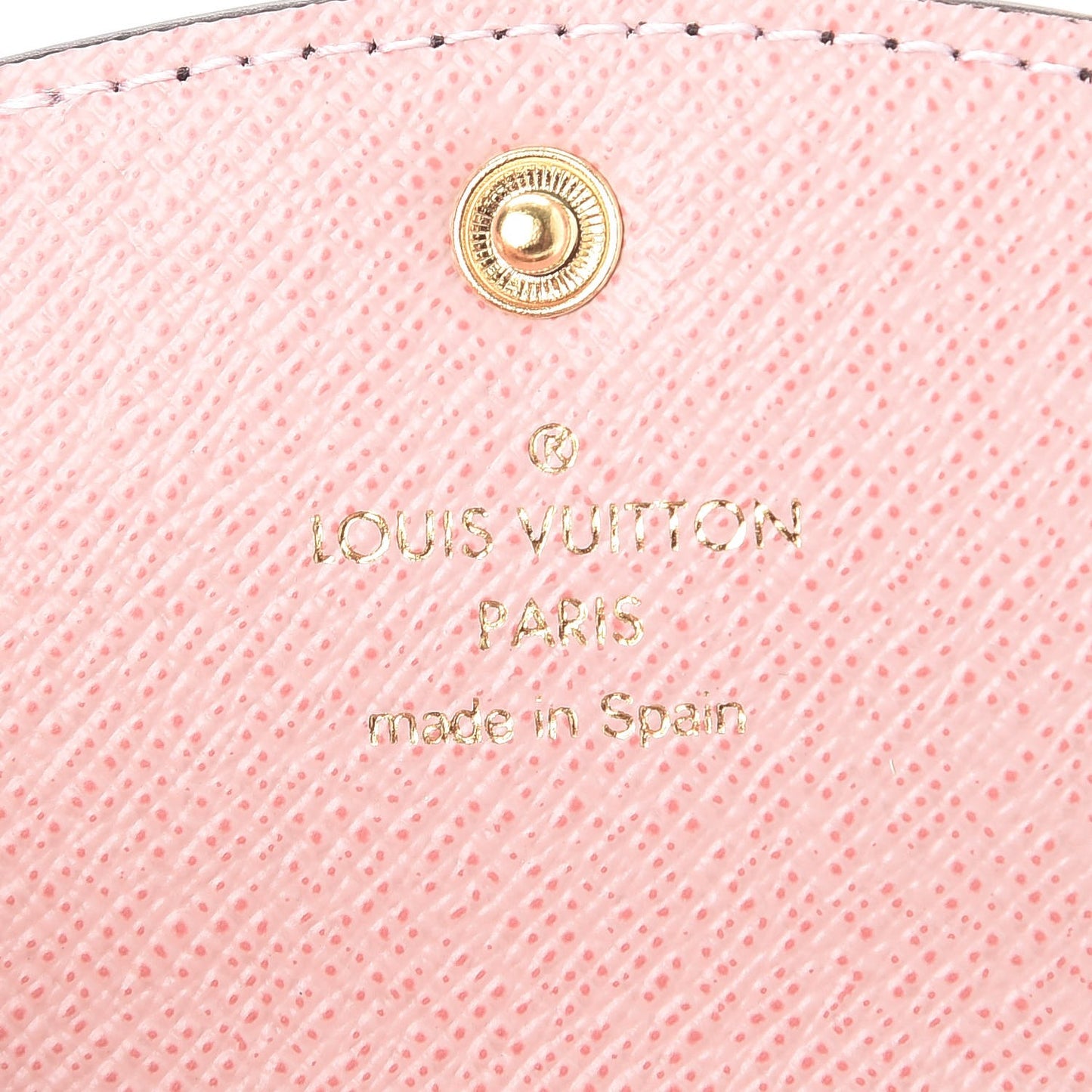 Monogram Rosalie Coin Purse Rose Ballerine