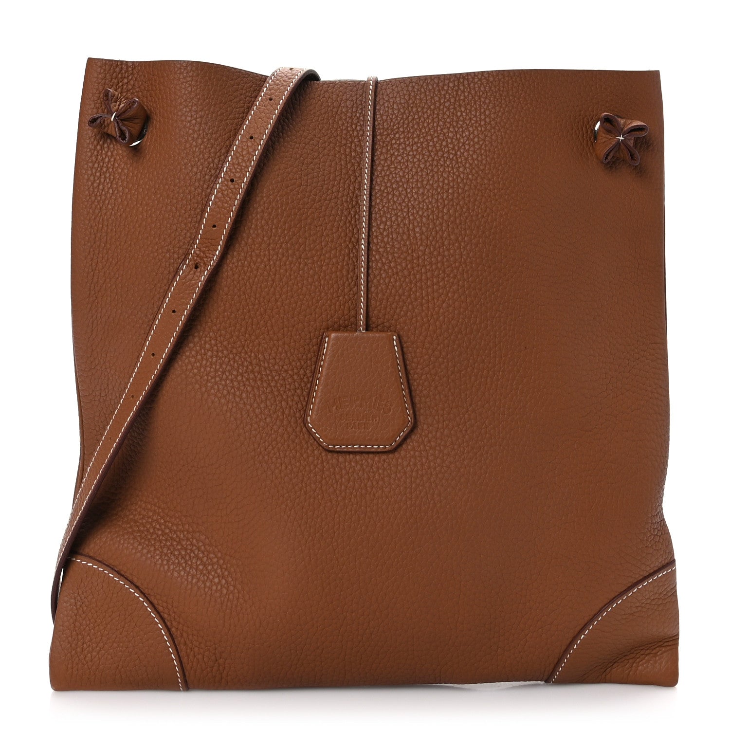 Hermes Taurillon Clemence Silkycity 33 Gold 1 of 8
