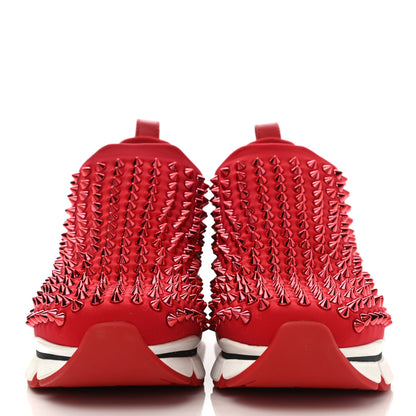 Christian Louboutin Neoprene Spike Sock Donna Flat Sneakers 36.5 Loubi 2 of 8