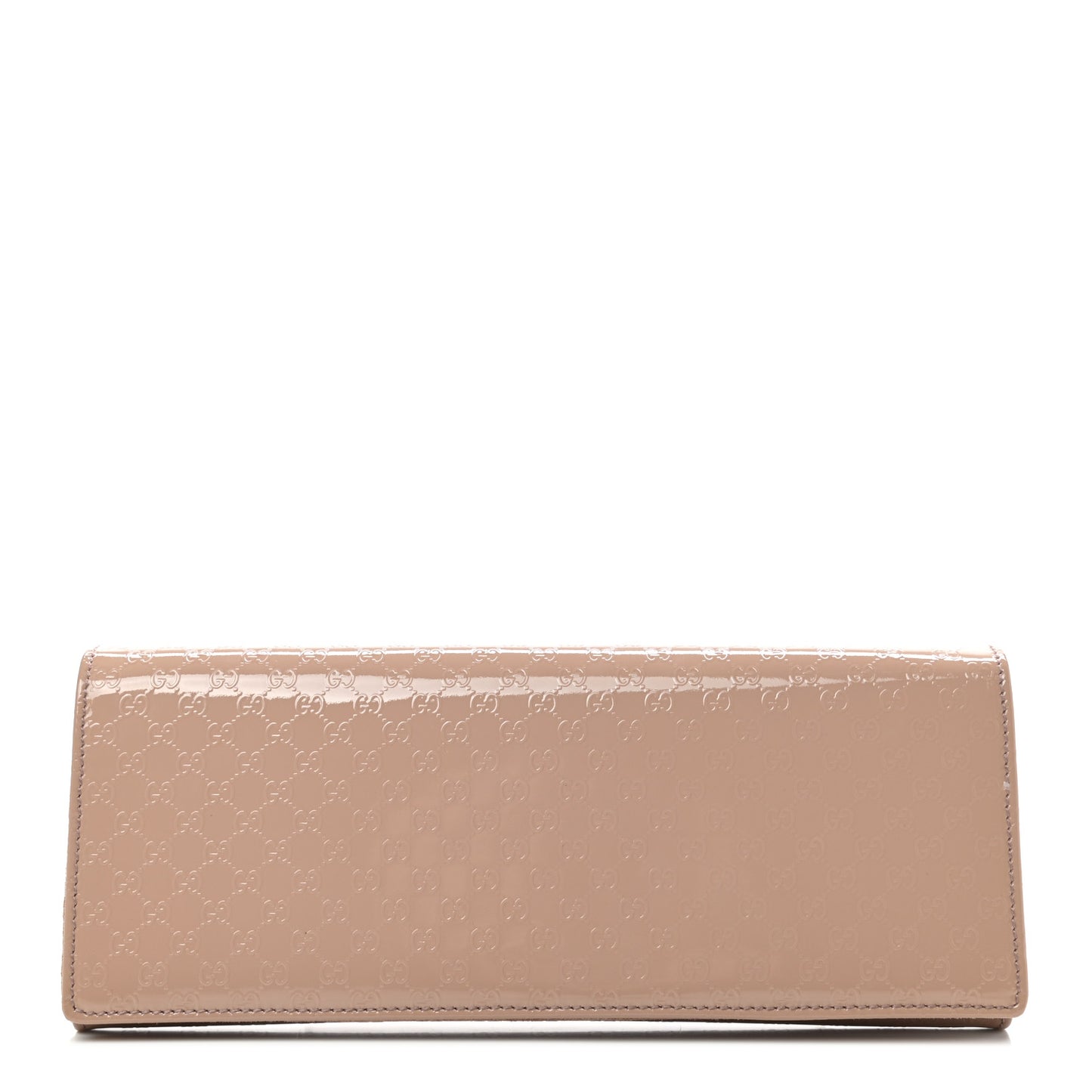 Patent Microguccissima Small Broadway Clutch Dark Cipria