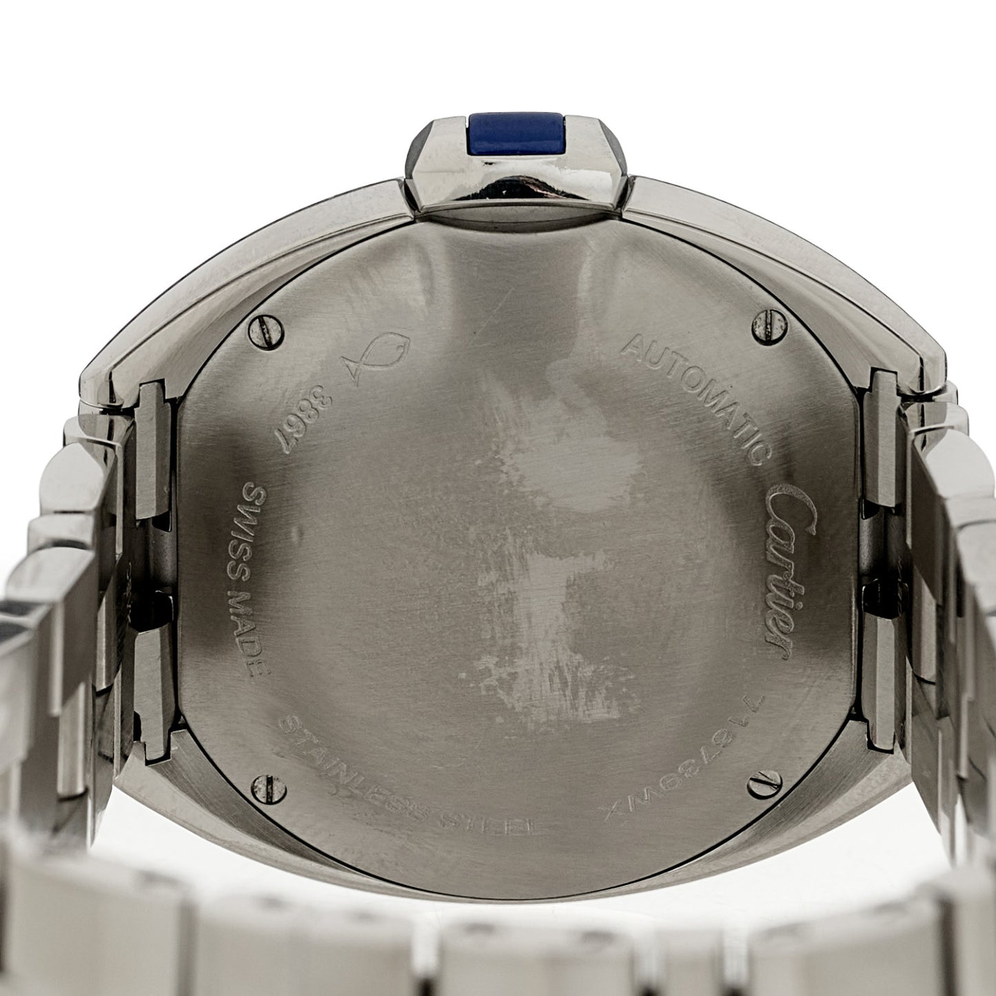 Stainless Steel 31mm Cle De Cartier Automatic Watch