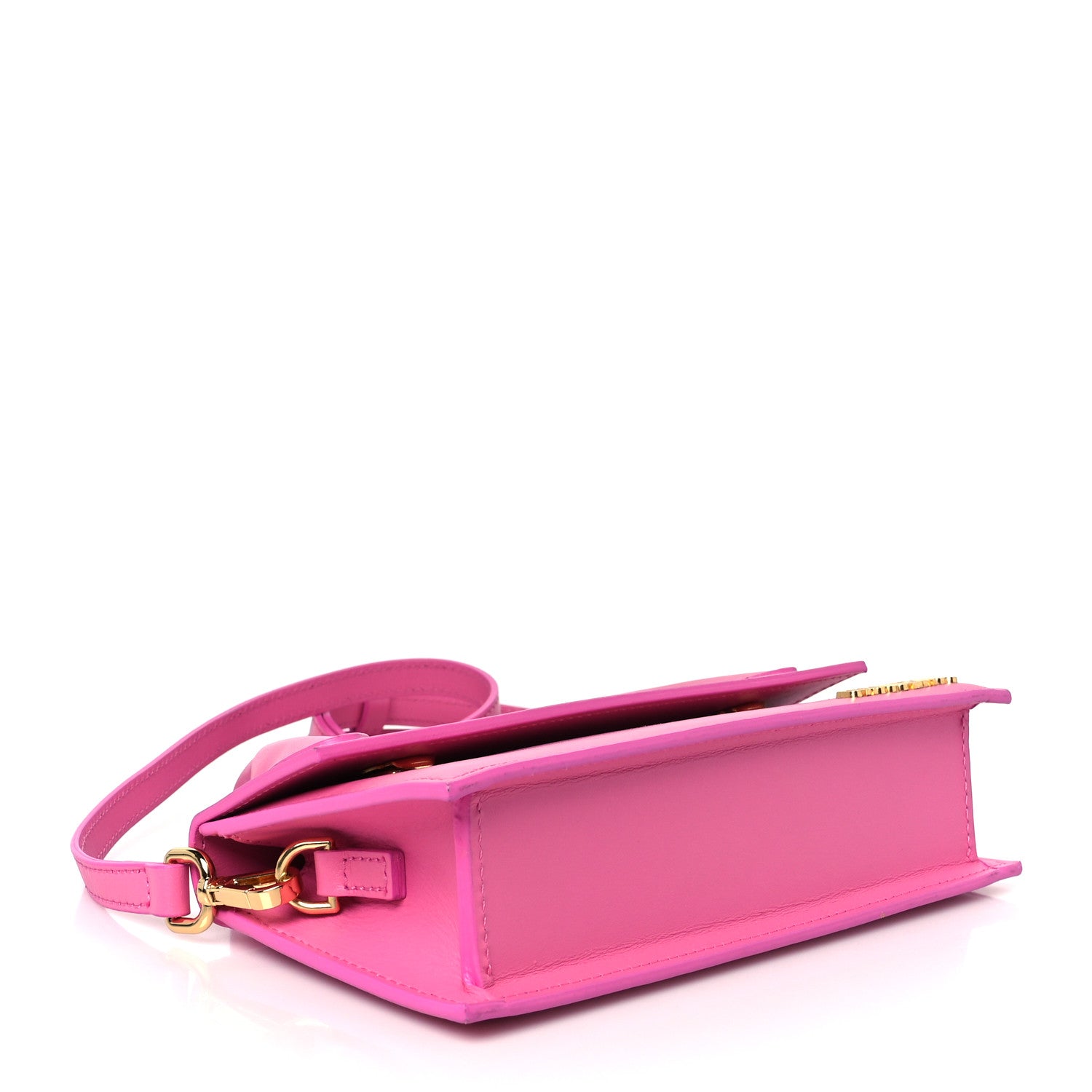 Jacquemus Smooth Calfskin Le Chiquito Long Pink 4 of 9