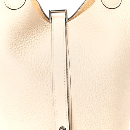 Hermes Taurillon Clemence Picotin Lock 18 PM Nata 8 of 11