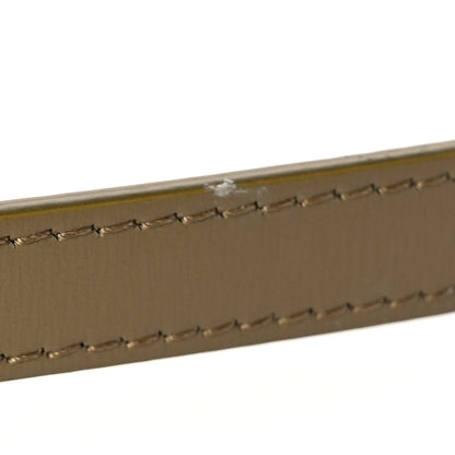 Celine Shiny Calfskin Mini Triomphe Olive 13 of 14