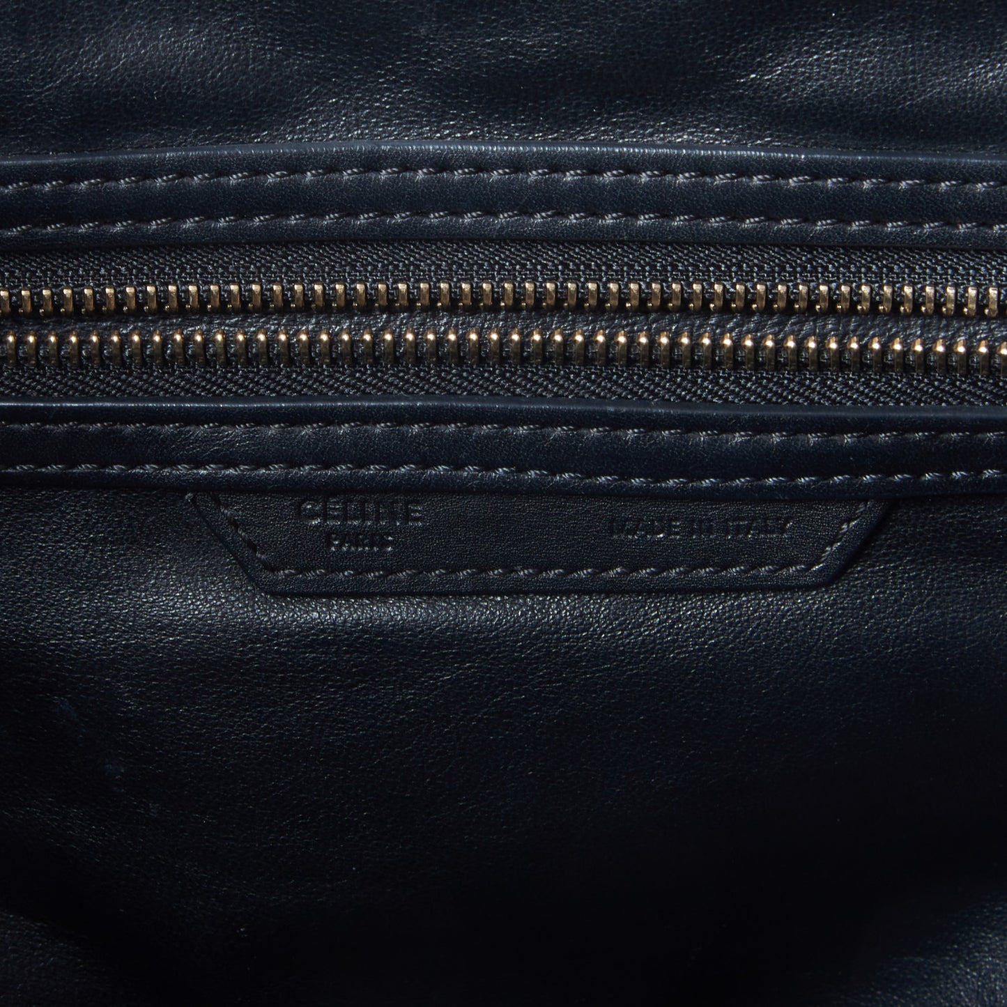 Smooth Calfskin Mini Luggage Black