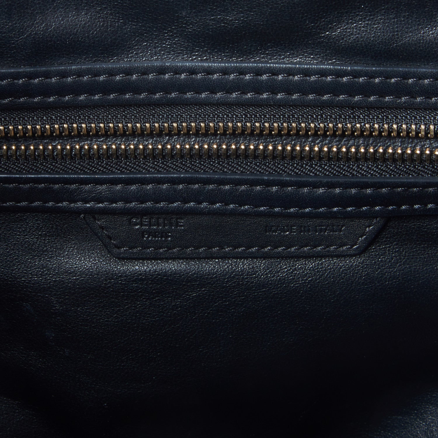 Celine Smooth Calfskin Mini Luggage Black 9 of 17