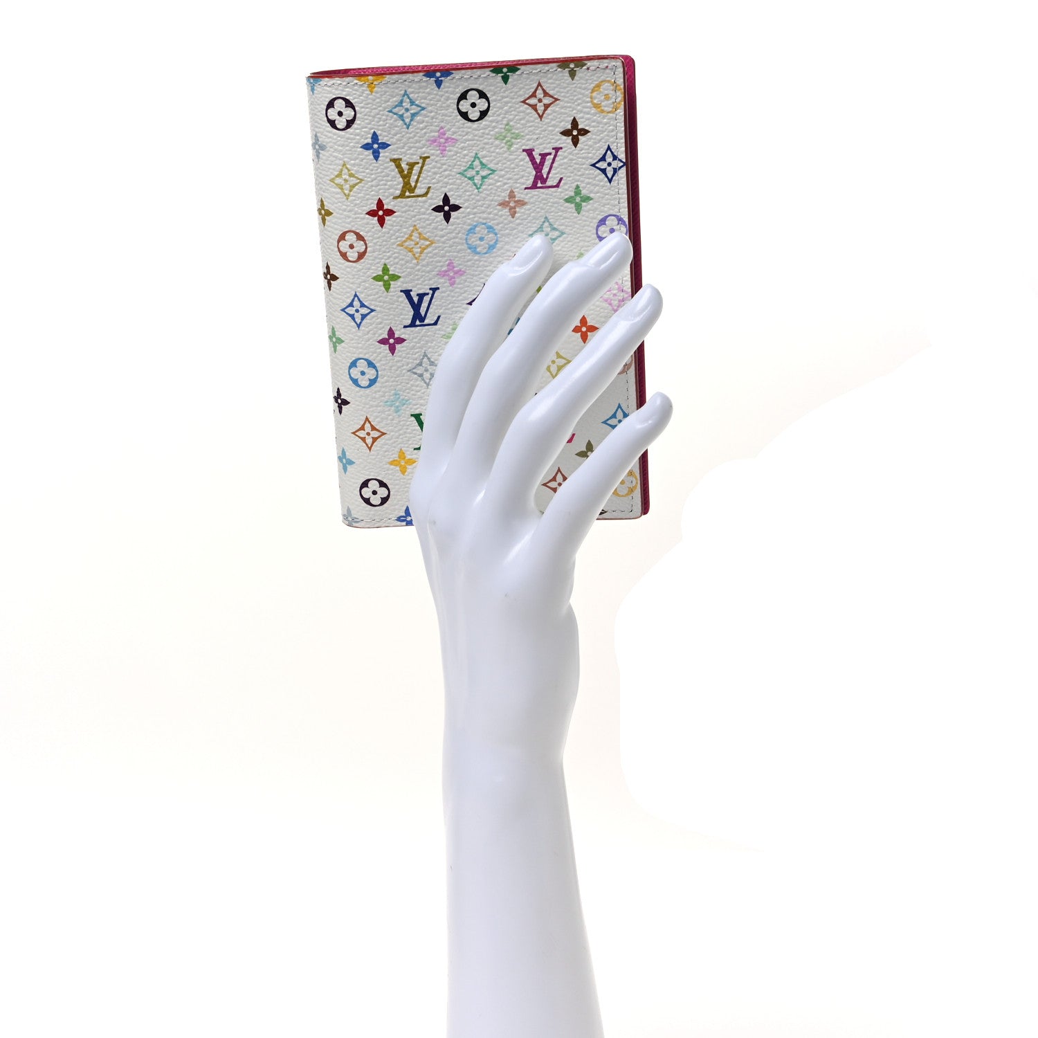 Louis Vuitton LV X TM Monogram Multicolor Passport Cover White 2 of 7
