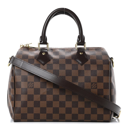 Louis Vuitton Damier Ebene Speedy Bandouliere 25 1 of 10