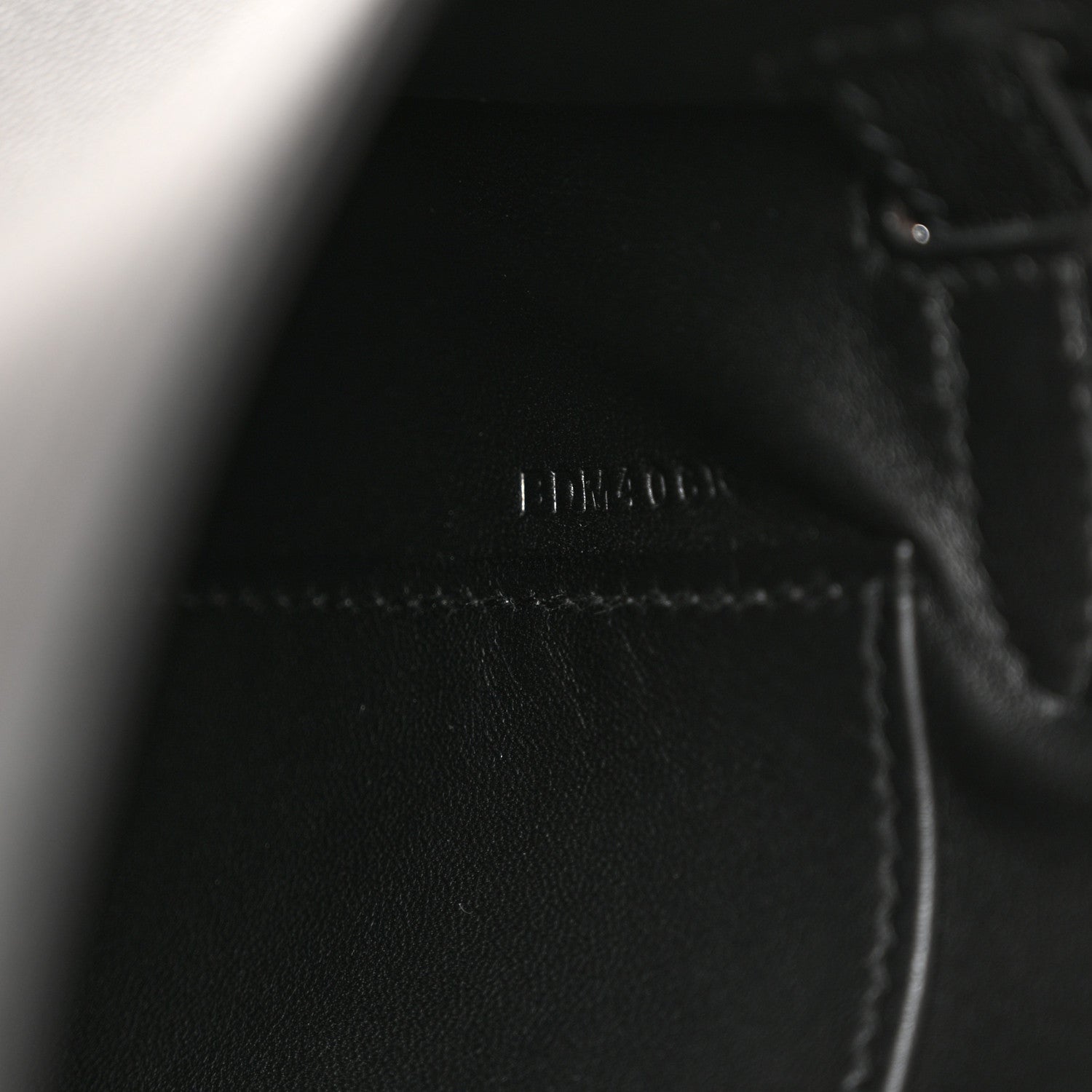 Hermes Chevre Chamkila Kelly Elan Black 7 of 11