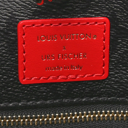 Louis Vuitton X UF Tufted Monogram Onthego GM Black Red 6 of 9