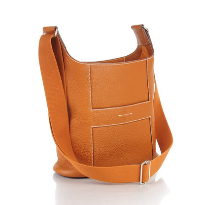 Hermes Taurillon Clemence Sac Goodnews PM Gold 3 of 7