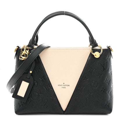 Louis Vuitton Empreinte V Tote BB Black Creme 1 of 12